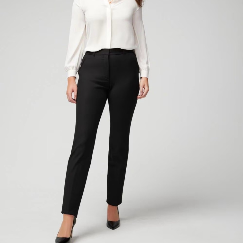 White House Black Market Black Elle Slim Pants Size 4